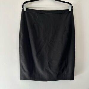 (NWT) TED BAKER Pieras Wool Blend Pencil Skirt Black